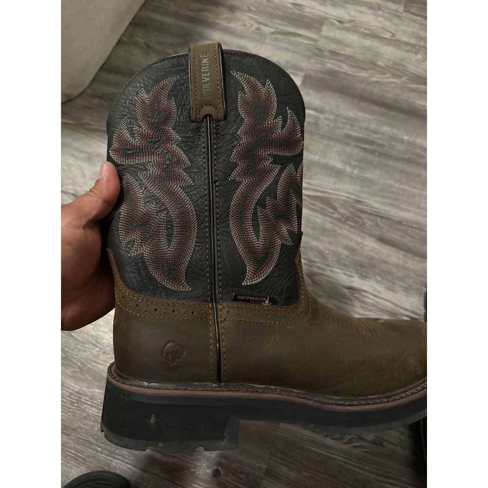 Wolverine Men's Rancher Waterproof Square Toe Work Boot W10768 - Picture 3 of 4